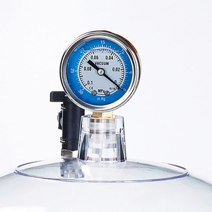 Chất lượng cao hóa học thiết bị phòng thí nghiệm nhựa 250mm nhựa desiccator 25cm phòng thí nghiệm hút lọc chân không làm khô tàu - Product Image 4