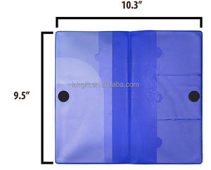<span class=keywords><strong>Porte</strong></span>-documents en PVC rouge personnalisé pour <span class=keywords><strong>voiture</strong></span>, cadeaux pour femmes - Product Image 3