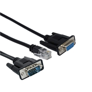 Cable Serial Macho Simcom DB15, Cable Coaxial de Fibra Óptica con Cubierta de PVC, para Monitor, Proyector, RS232, RJ11, 4P4C, Micrófono - Product Image 1