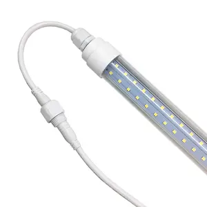 Due file impermeabili ip65 led tubo luce t8 t10 20w 300mm 220v ip67