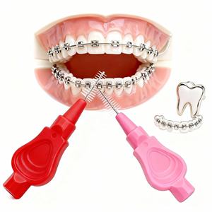 Cepillo Interdental de Ortodoncia con Cabezal de 0.4mm, Ideal para <span class=keywords><strong>Invisalign</strong></span>, Retenedores y Limpieza de Coronas - Product Image 1