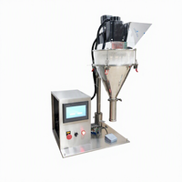 Machine de remplissage de bouteilles de poudre de matcha de 250g et 500g pour mélange à gâteau, modèle de table