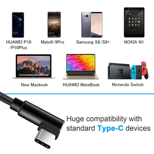 Tùy chỉnh 90 độ USB A đến USB C Cáp: Tăng cường độ bền, truyền dữ liệu nhanh chóng, và tiện lợi vô song - Product Image 5