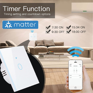 Homekit 1 2 <span class=keywords><strong>3</strong></span> 4 <span class=keywords><strong>Gang</strong></span> <span class=keywords><strong>Smart</strong></span> Wifi Touch <span class=keywords><strong>Switch</strong></span> No APP EU UK Alexa Google Control remoto Matter Wall Light Touch <span class=keywords><strong>Switch</strong></span> - Product Image 3