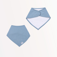 Bavoirs pour bébé en bambou Viscose Bavoirs triangulaires mignons Couleur unie Super doux Respirant Absorbant Bavoir pour bébé Jetable personnalisé avec boutons-pression