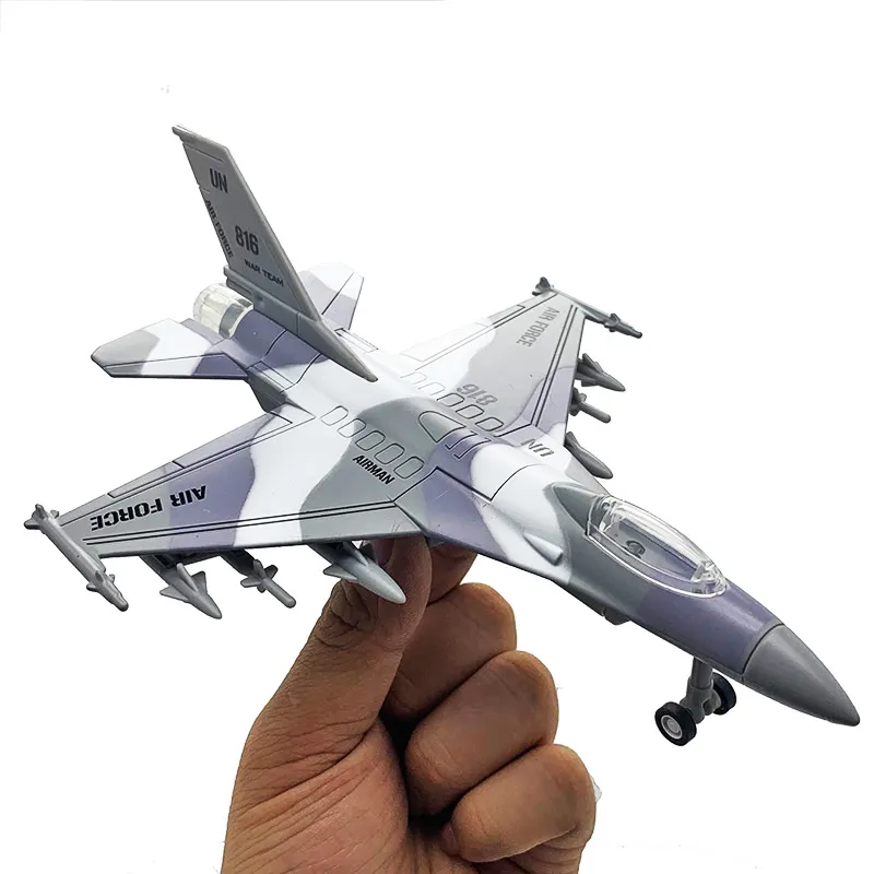 Anmyjuly new arrive gift sets for boys Su-35 jet fighter model plane toy flying diecast airplane model