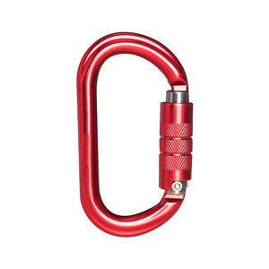 Moschettone in alluminio 7075 da 25KN con gancio a scatto moschettone da arrampicata con chiusura ultraleggero - Product Image 3