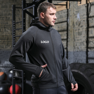 <b>Men</b> Fall Oversized <b>Jackets</b> Custom Logo Outdoor Running <b>Track</b> <b>Jacket</b> Zip Plain Gym Wear <b>Jacket</b> - Product Image 6