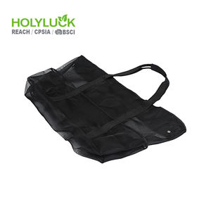 Bolsa de Compras Grande de Verano con 8 Bolsillos, Correa para el Hombro, Cierre de Cremallera, para Picnic, Buceo, Natación, Playa, Bolsa de Malla para Almacenamiento - Product Image 4