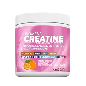 Creatina Monohidrato en Polvo para Mujeres, Todo en Uno, con BCAA, Mioinositol, Colágeno, Biotina, L-<span class=keywords><strong>Glutamina</strong></span> - Product Image 1