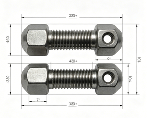 Tornillo de panel captivo personalizado de acero inoxidable 304, conformado en frío y servicio CNC, piezas OEM, producción de precisión en fábrica. - Product Image 5