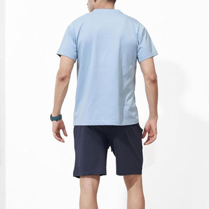 Vêtements décontractés pour hommes, ensembles deux pièces pour adultes, produit en promotion, nouvelle arrivée, t-shirts à manches courtes et shorts pour hommes, ensemble deux pièces pour tous les jours - Product Image 3