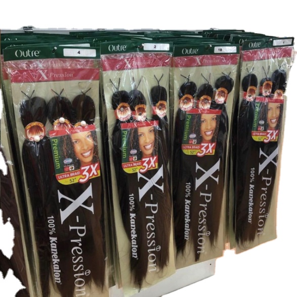 26 дюймов предварительно растягивающиеся ЭЗ Xpression плетеные волосы оптом Горячая Распродажа волос для плетения Яки плетеные волосы предварительно растягивающаяся оплетка