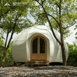 Tente Dôme Citrouille Tendance <span class=keywords><strong>Resort</strong></span> Luxe Imperméable Extérieure Safari Glamping Hôtel pour Hébergement de Voyage et Affaires - Product Image 6