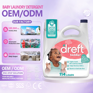 Detergente Líquido para Ropa de Bebés <span class=keywords><strong>Dreft</strong></span>, Ecológico, para Piel Sensible, Sin Perfume, 150 oz líquidas, 114 Artículos de Limpieza - Product Image 1