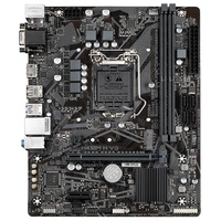 Tarjeta Madre Micro ATX GIGABYTE H410M H V3 Reacondicionada, LGA1200, 10.ª Generación Intel H410, Canal Dual DDR4, 64 GB SATA, para Escritorio