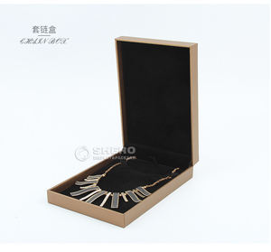 Wholesale Custom PU Leatherette Paper Jewelry <b>Box</b> High-end Earring Bangle Bracelet Pendant <b>Ring</b> <b>Box</b> Jewelry Packaging Paper <b>Box</b> - Product Image 3