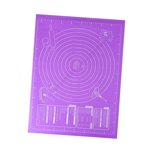 Tapis de cuisson en silicone extra large 45x60cm pour pétrir la pâte à pizza, antiadhésif, outils de cuisine, vente en gros - Product Image 1