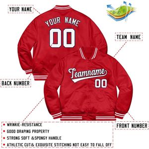 Chaqueta de béisbol Varsity personalizada para hombre y mujer, sudadera informal juvenil con número de letra personalizado, ropa deportiva, abrigo Bomber, 2025 - Product Image 2