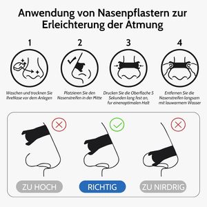 Muestra Gratuita de Tiras Nasales de Material PE, Tiras Nasales para Mejorar la Respiración, Parche para Respirar por la Nariz, Ayuda a Dormir, Tiras Nasales para Ronquidos - Product Image 5