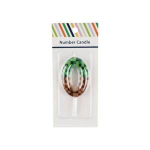 Velas con Números Temáticas de Videojuegos, Velas de Cumpleaños con Dígitos del <span class=keywords><strong>0</strong></span> al 9 para Decoración de Pasteles de Fiesta de Cumpleaños Infantiles al Estilo <span class=keywords><strong>Minecraft</strong></span> - Product Image 6