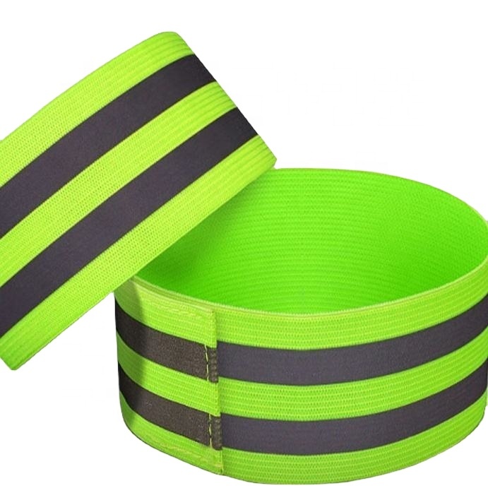 Светоотражающий ремешок, ремешок на запястье, ремень безопасности, велосипедный браслет, ножной браслет, предупреждающий движения