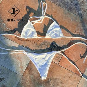 2025 Luxury Women's Sequined Bikinis Set High Quality Triangle Swimwear Seamless Thong Swimsuits for Beach & Bathing - Product Image 3