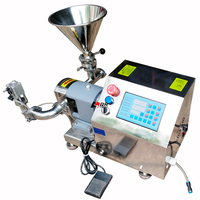 Machine de distribution de liquides semi-automatique aseptique en acier inoxydable pour l'industrie alimentaire, l'huile, la sauce chili