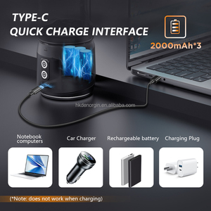 Licuadora Personal Portátil de Diseño Original de Fábrica, Vaso Mezclador de 700 ml, 220 W de Alta Potencia, Recargable Tipo-C - Product Image 6