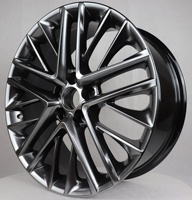 Rueda de Aleación de Aluminio Forjado Personalizada de 20 Pulgadas, 25 mm ET, 120 mm PCD, Multirradio, Acabado Plateado, Alta Calidad, para Reequipamiento/Actualización