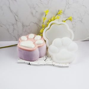 Cadeau parfait, ensemble de boîtes de rangement pour patte de chat en forme de miroir, pot de fleur <span class=keywords><strong>fait</strong></span> <span class=keywords><strong>maison</strong></span>, moules en silicone pour savon, <span class=keywords><strong>cendrier</strong></span> - Product Image 4