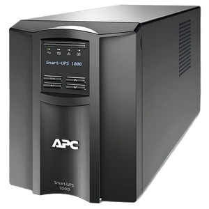 เครื่องสำรองไฟฟ้า APC Smart UPS 1000VA แบบออนไลน์อินเทอร์แอคทีฟ พร้อมแบตเตอรี่ตะกั่วกรด สำหรับใช้ในบ้านและสำนักงาน - Product Image 1