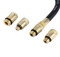 Kit de testeur de fuite de cylindre de moteur professionnel, détecteur de fuite à double jauge, outil de diagnostic pour moteur à essence automobile