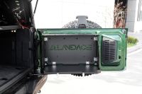 Panneau de rangement arrière tout-terrain, panneau Molle, étagère de chargement pliable en aluminium et acier, porte-bagages pour accessoires Ford Bronco