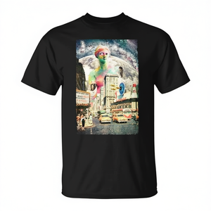 Camiseta Edm Trippy Street Ufo Dance Rave Music Festival - Product Image 2