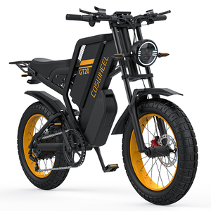Bicicleta Eléctrica GT20 EBIKE Ligera de Carbono con Motor Trasero de 2000W, 60V, Batería de Litio de 48V y 60km de Autonomía - Product Image 2