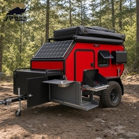 Caravane tout-terrain de luxe moderne Black Rhino avec aménagement intérieur complet