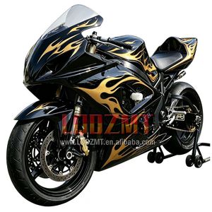 golden flame Fiberglass Race Fairing Kit for SUZUKI K4 GSXR600 GSXR 600 750 CC 2QR.41 GSXR750 2004 <strong>2005</strong> 04 05 FRP GRP Bodywork - Product Image 1