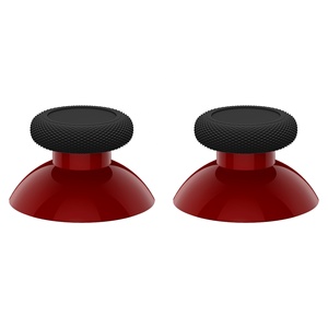 EXtremeRate Joystick Repair Kit Custom Passion Red & Black Analog <b>Stick</b> Replacement Thumbstick for Xbox Series X S Controller - Product Image 1