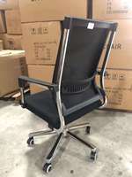 Chaise de bureau ergonomique moderne et réglable en maille pour personnel, vente en gros à Foshan