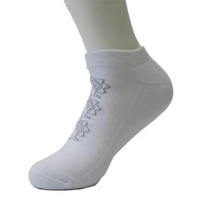 कस्टम निर्मित लोगो उच्च गुणवत्ता वाली महिलाओं के निम्न-कट मोजे कपास जैक्वार्ड सर्दियों के मौसम में घने टखने के मोजे - Product Image 1