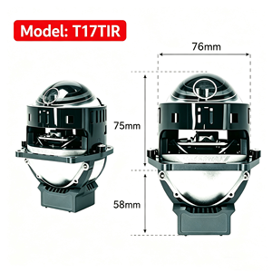 아이디슨 T17TIR 85W 플랫 컷 RHD LHD 상하향등 3인치 바이-LED 프로젝터 렌즈 차량 개조 헤드라이트 - Product Image 1