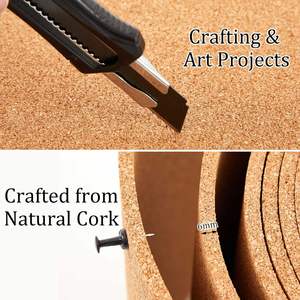 Tableau d'affichage <span class=keywords><strong>en</strong></span> liège décoratif grand format non adhésif, feuille de tableau d'affichage <span class=keywords><strong>en</strong></span> liège naturel, <span class=keywords><strong>rouleau</strong></span> de tableau d'affichage <span class=keywords><strong>en</strong></span> liège pour le bureau, la maison, l'école - Product Image 6