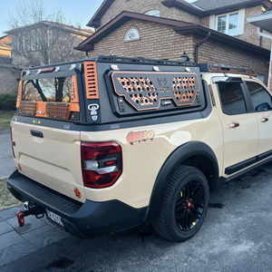 Cubierta Rígida para Camioneta, Carcasa de Aluminio para Camper, Cubierta Impermeable para Caja de Camioneta, Compatible con <span class=keywords><strong>Chevrolet</strong></span> <span class=keywords><strong>Silverado</strong></span> 1500 2019-2024, con Cierre de Seguridad - Product Image 1