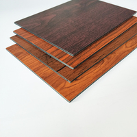 Panneau composite en aluminium durable de 2 à 6mm pour revêtement de mur rideau avec des couleurs personnalisées