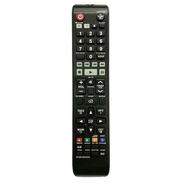 2021 New Replacement ABS Universal Remote Control AH59-02405A Fixed Code Waterproof 433mhz for Home Theater HTE4500 HTE5530