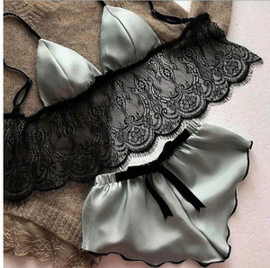 Hoge Kwaliteit Nachtkleding Sexy Goederen Lingerie Set Dames Volledige Vrouwen Ondergoed Met Zachte En Gladde Stof - Product Image 2