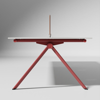 Scrivania Direzionale a L Allungabile in Legno dal Design Moderno, con Telaio in Alluminio, Pannelli Modulari, per Ufficio Ergonomico, Garanzia 5 Anni, per Villa