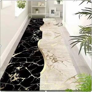 <strong>Runner</strong> Rug Red Hallway Floor Mats Cuttable Hotel <strong>Hall</strong> <strong>Long</strong> Carpet Thick for Staircase Living Room Bedroom - Product Image 4