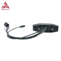 SiAECOSYS SCJ313 3.13 inci TFT CAN BUS satu protokol Lin tampilan Digital Speedometer dapat disesuaikan 48-72V listrik